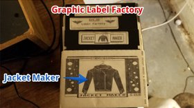 A review of Commodore public domain software episode one: Graphic label factory