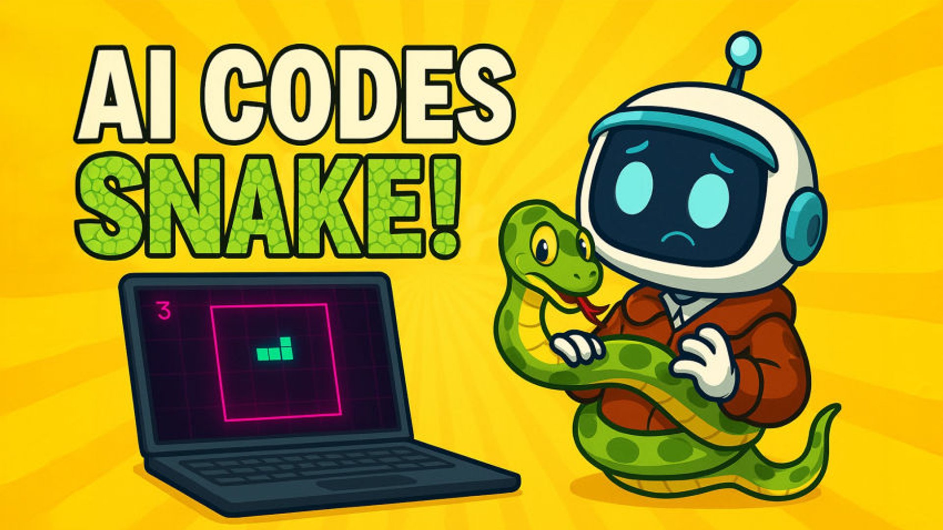 From Prompt to Snake with AI: Build the Classic in Minutes! 🐍🤖✨