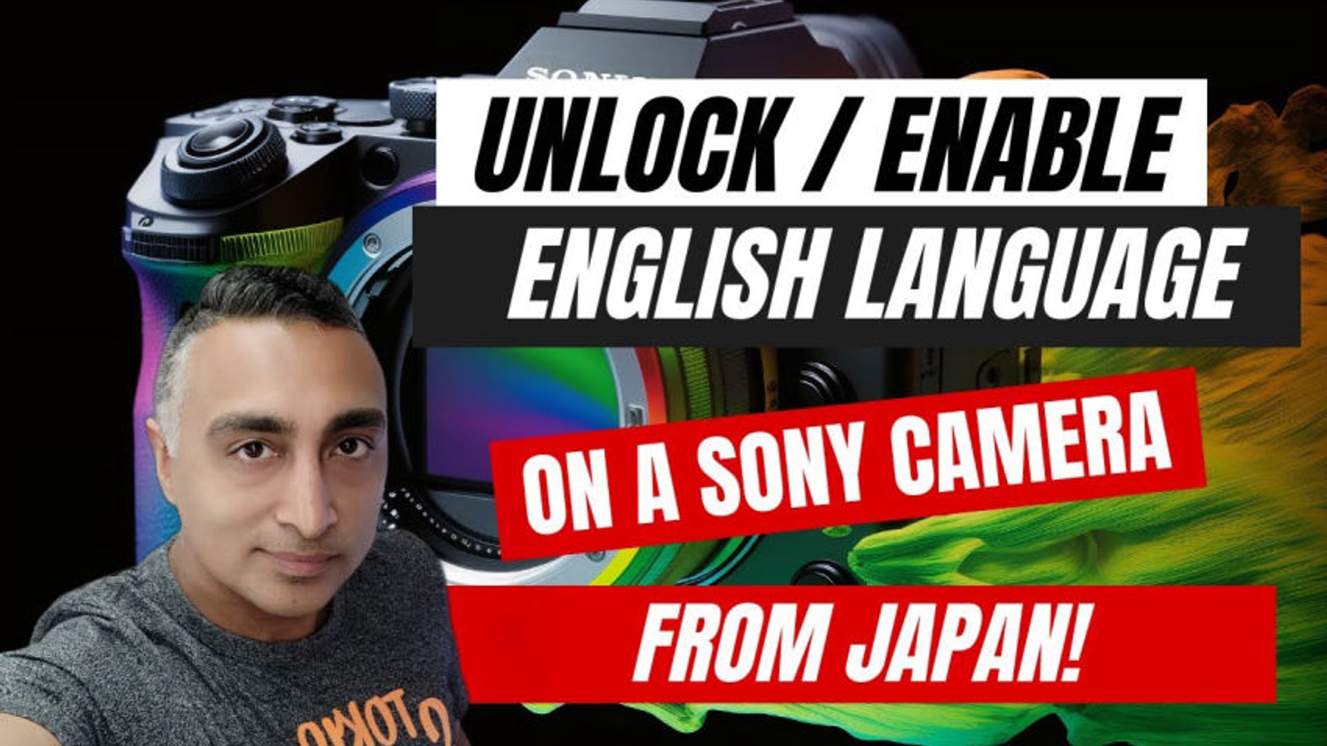 その他 Add languages Sony camera How to Change Japanese to English on a Sony ZV-1 / ZV-E10 Camera