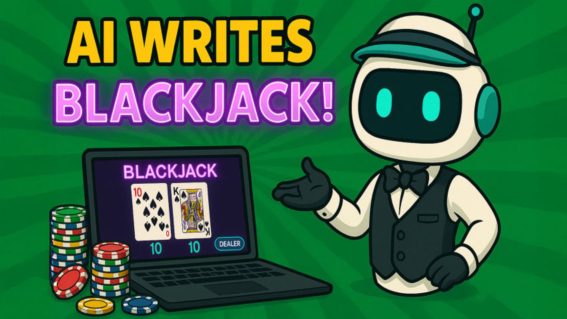 21 or Bust: AI Vibe-Codes Blackjack in One Session! 🃏♠️