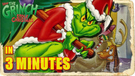 HOW THE GRINCH STOLE CHRISTMAS in 3 Minutes by Main NerdOutWithMe channel