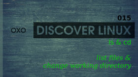 List files and change working directory (ls & cd) by Discover Linux